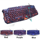 Teclado Gamer USB RGB 114 teclas