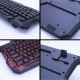 Teclado Gamer USB RGB 114 teclas