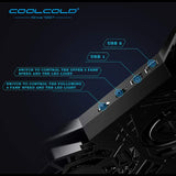 Base Cooler para Notebook - 4 Coolers