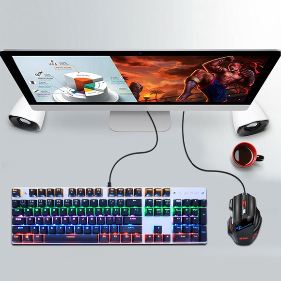 Teclado Gamer RGB USB