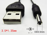 Cabo USB para DC