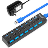 Multi Adaptador USB 3.0 HUB 2.0