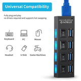 Multi Adaptador USB 3.0 HUB 2.0