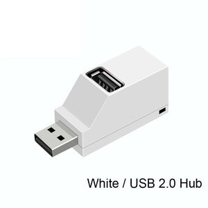 Mini Adaptador USB 3.0 HUB 3 portas