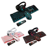 Kit Fones+Mouse+Teclado Gamer