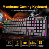 Kit Teclado+Mouse RGB Gamer