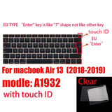 Película para Teclado Apple Macbook