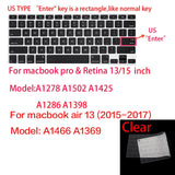 Película para Teclado Apple Macbook