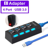 Multi Adaptador USB 3.0 HUB 2.0