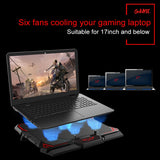 Base Cooler para Notebook - 6 Coolers