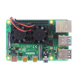 Cooler Duplo para Raspberry Pi 4B / 3B+