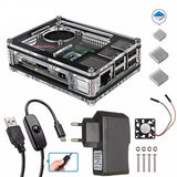 Case para Raspberry Pi 4 e 3 Modelo B