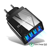 Carregador 45W 3.0 USB 4 saídas