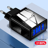 Carregador 45W 3.0 USB 4 saídas