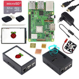 Raspberry Pi 3 Model B+ Kit ABS Case + 32GB SD Card + Fonte Energia + 3.5 Tela Touch Screen