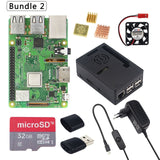 Raspberry Pi 3 Model B+ Kit ABS Case + 32GB SD Card + Fonte Energia + 3.5 Tela Touch Screen