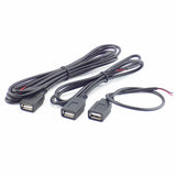 Conectores USB 0.3m/1m/2m para Fontes de Energia