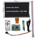 Display 9" LCD HDMI para Raspberry Pi