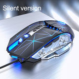 Mouse Gamer Profissional 6 botões 3200 DPI